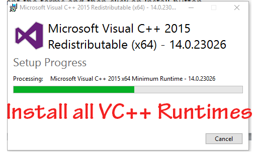 Microsoft Visual C 17 Redistributable Package X64 Download Offline Rxfasr